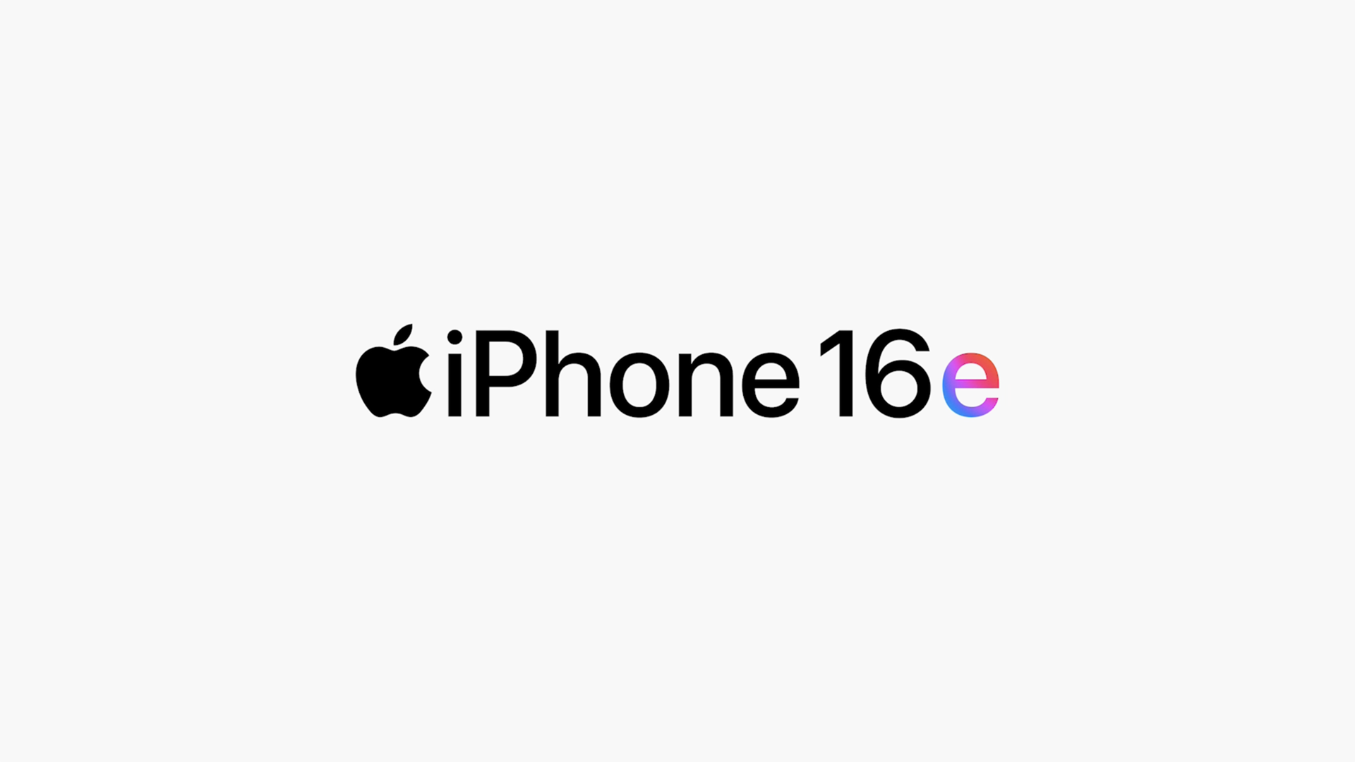 iPhone 16e